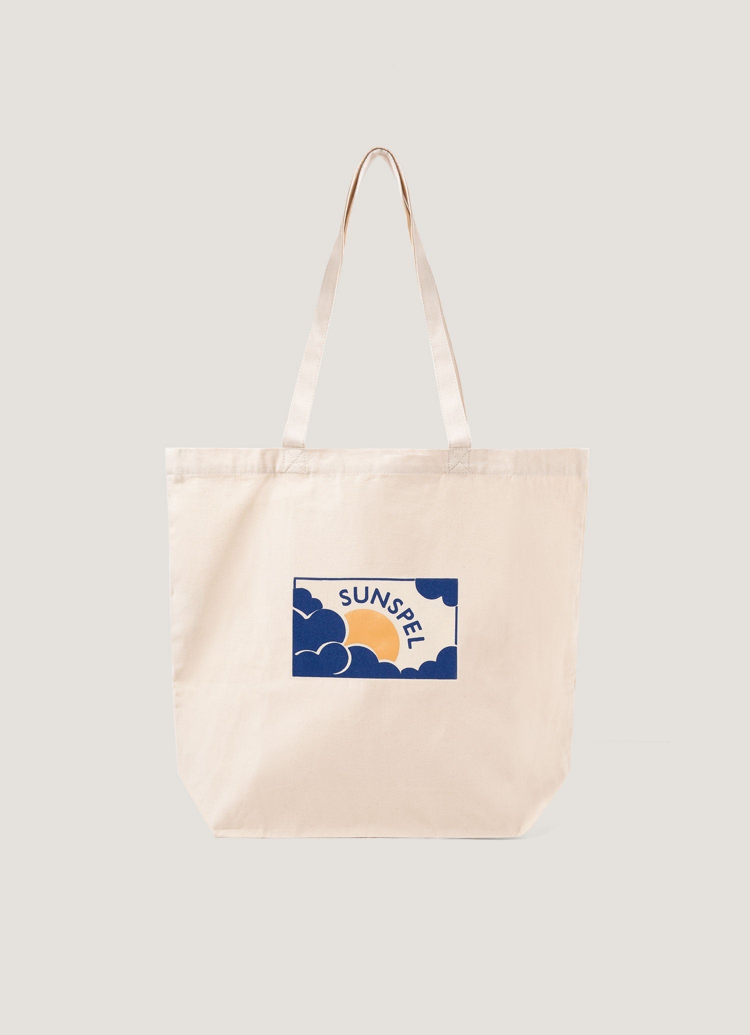 Printed Tote Bag in Off White | Sunspel