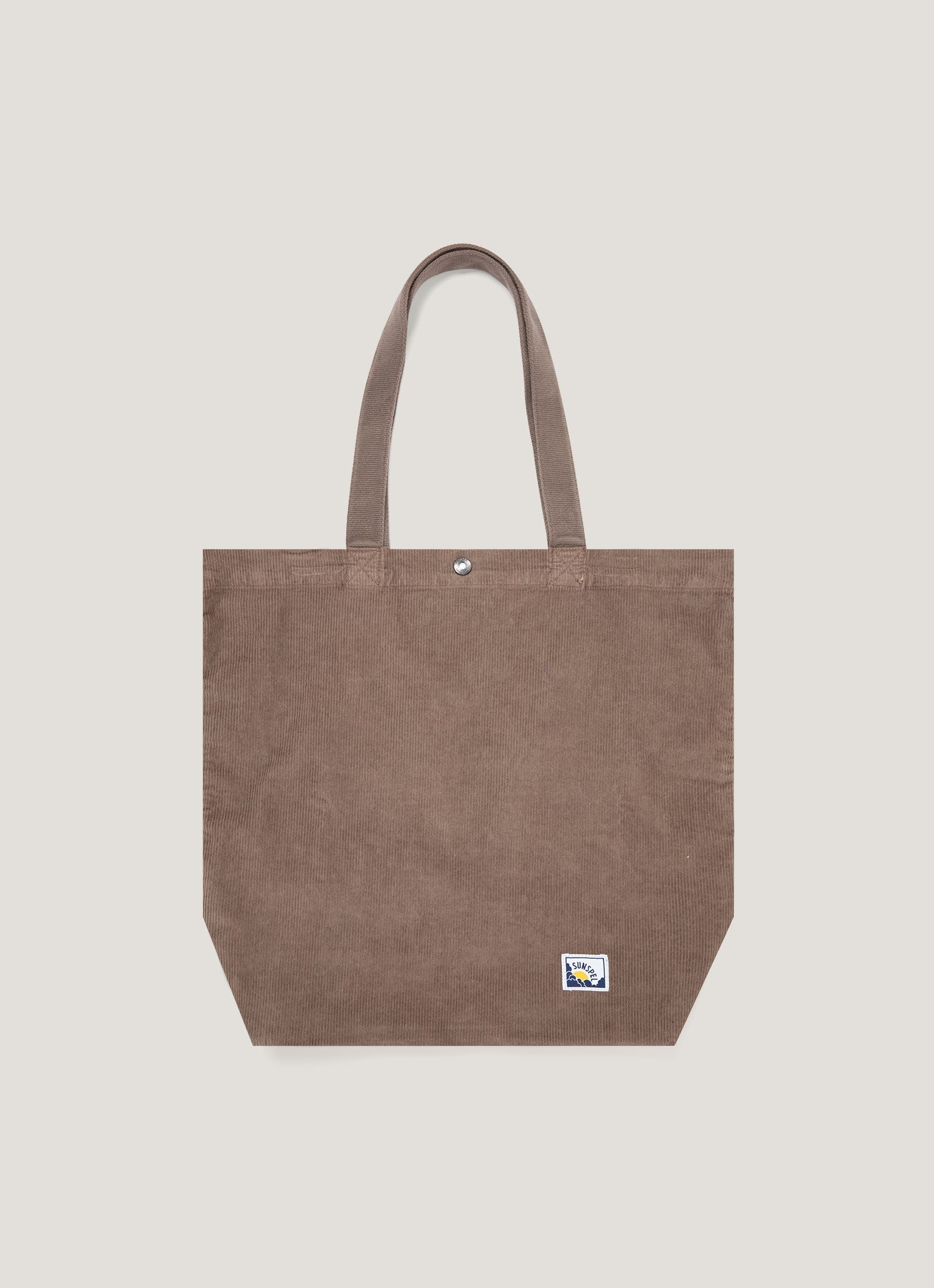Corduroy Tote Bag in Cedar Sunspel - Main Image