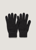 Cashmere Gloves in Charcoal Melange