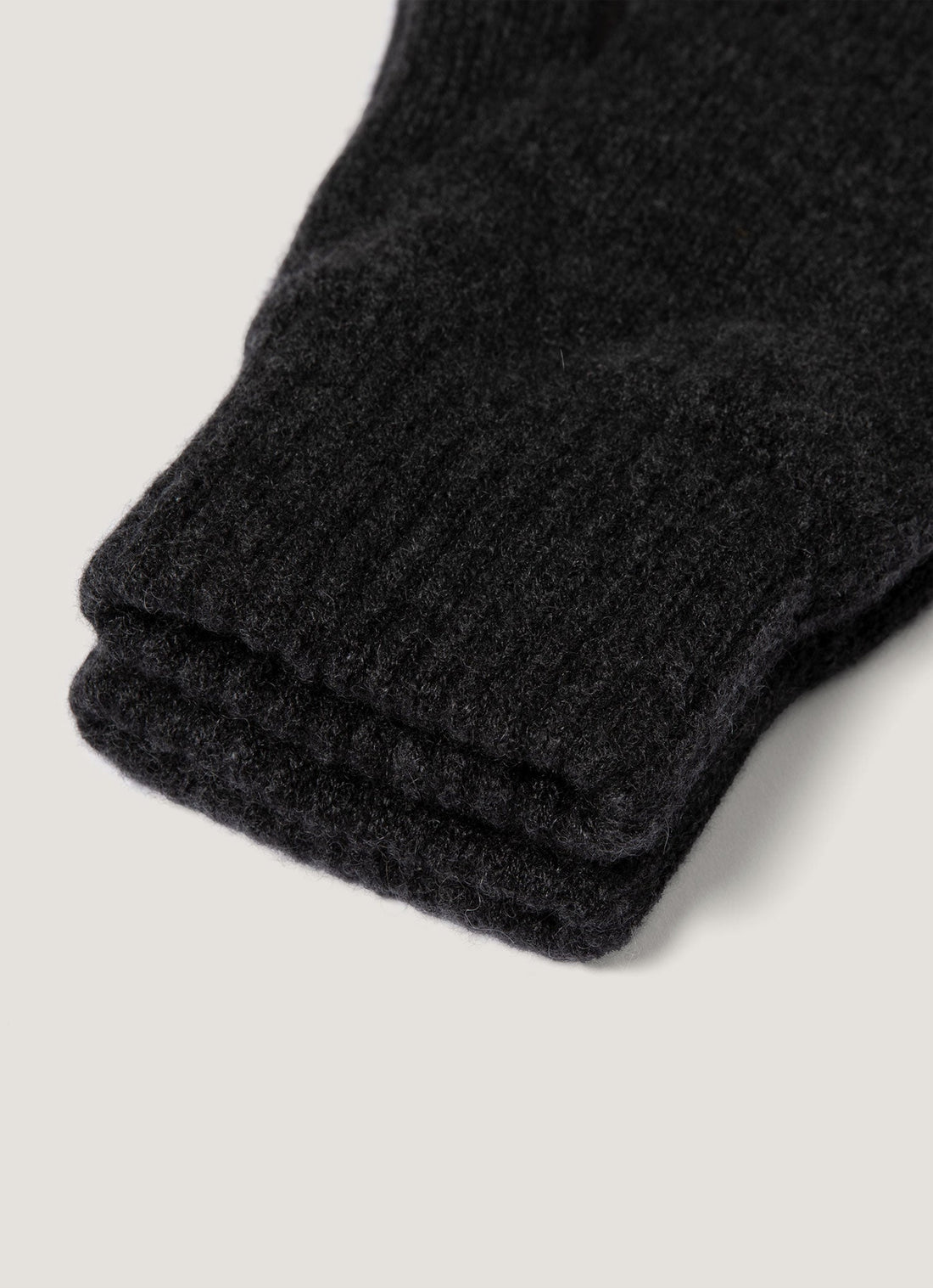 Cashmere Gloves in Charcoal Melange