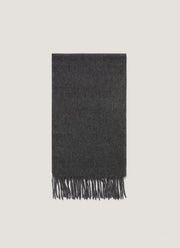 Cashmere Scarf in Charcoal Melange