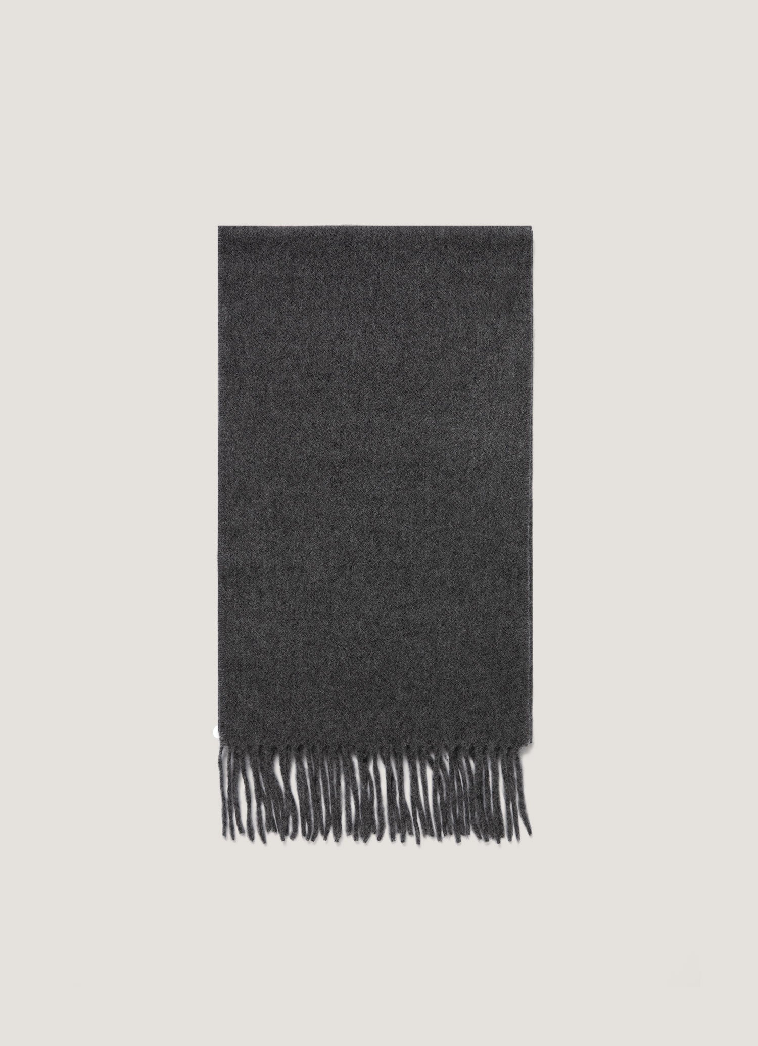 Cashmere Scarf in Charcoal Melange