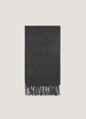 Cashmere Scarf in Charcoal Melange