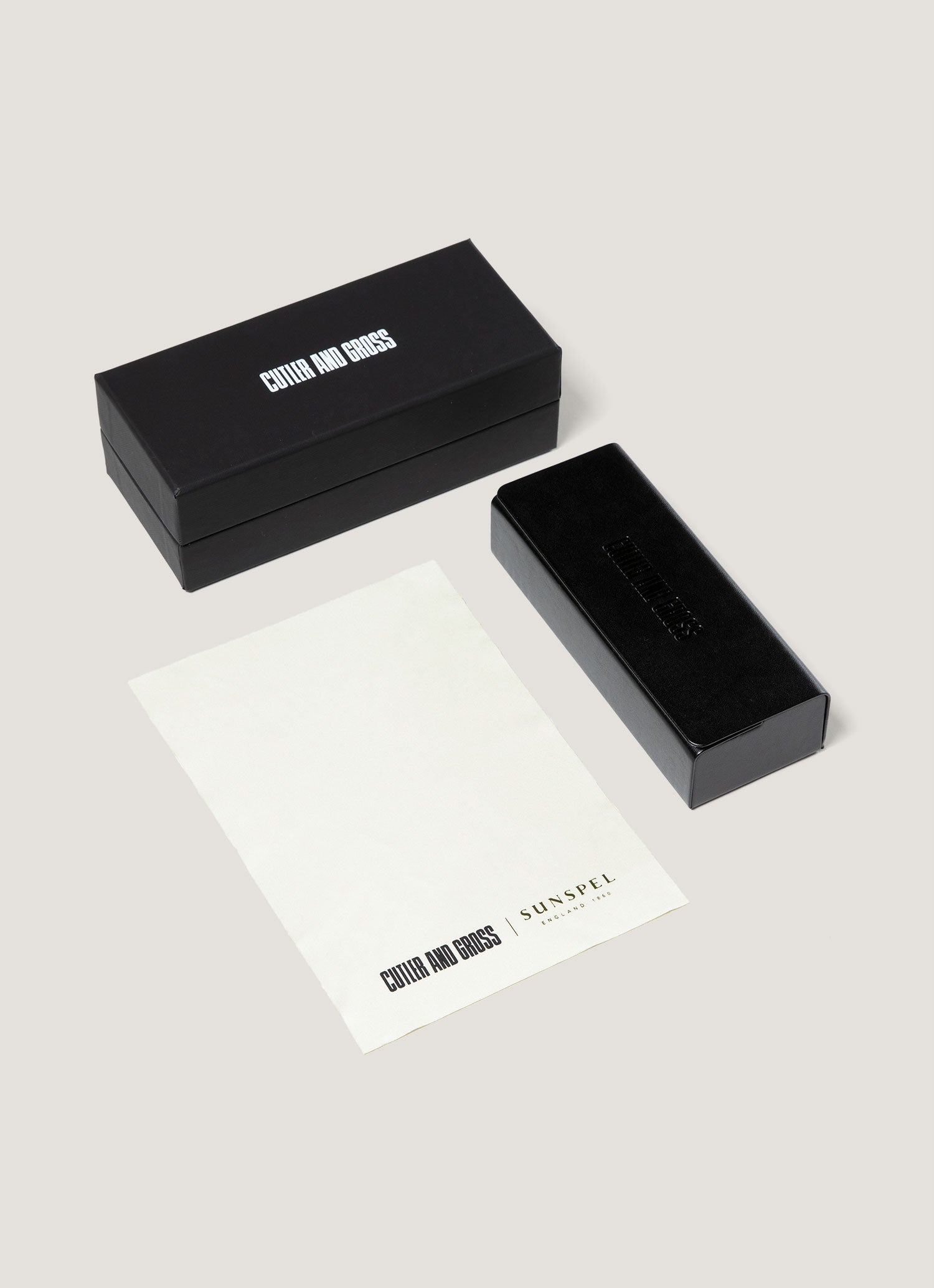 Cutler and Gross Sunglasses in Black