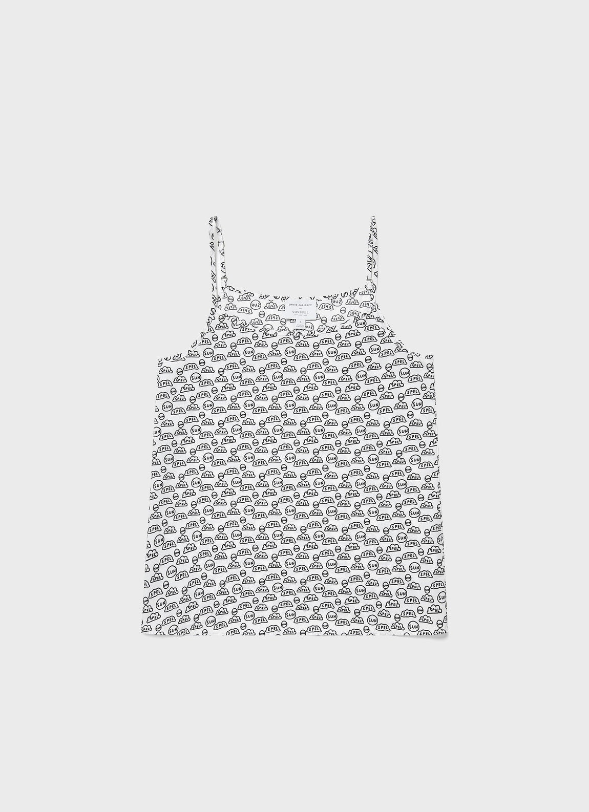 Women's David Shrigley Cami in White
