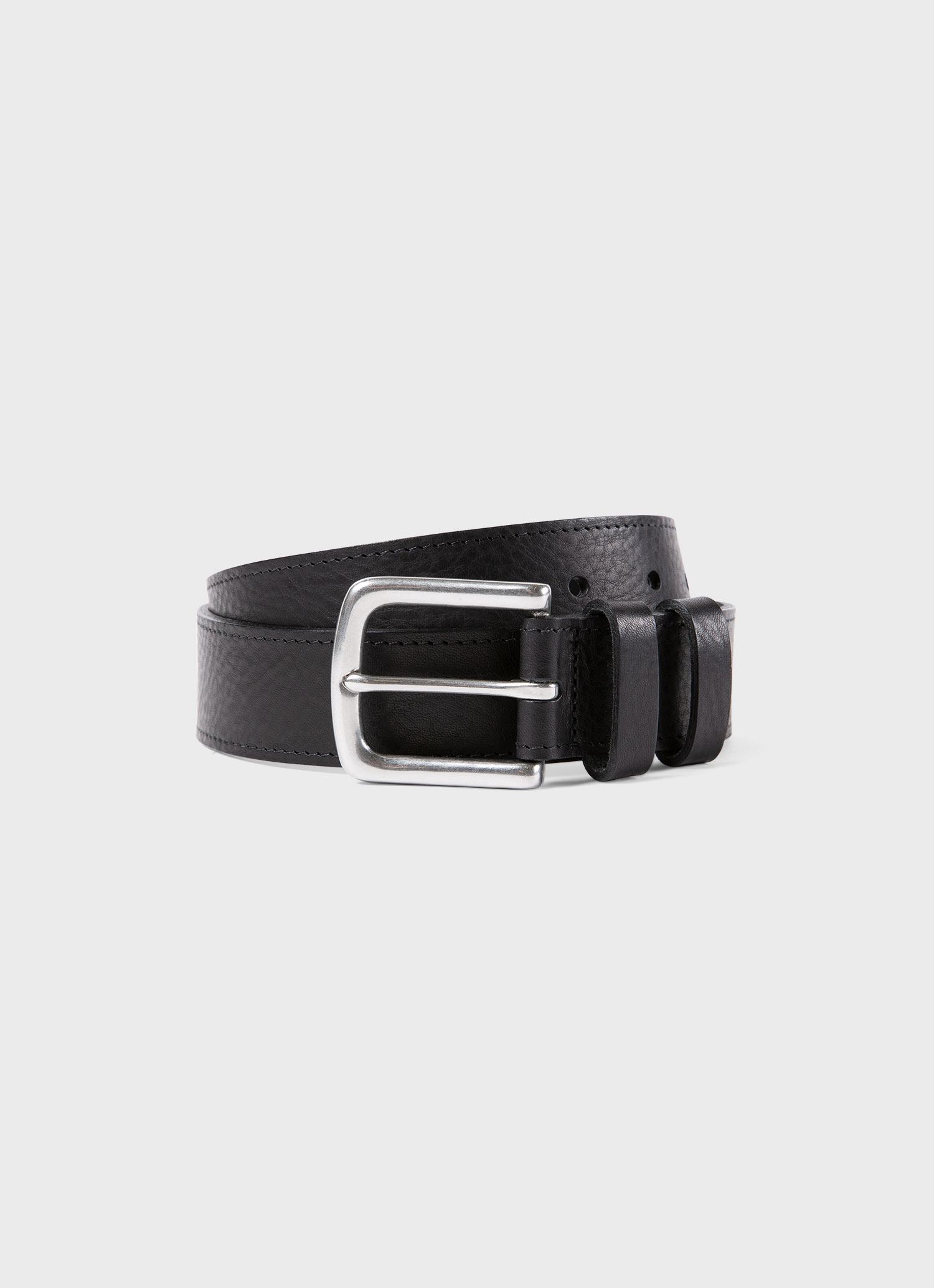 30mm grainy leather belt - Maison Margiela - Men