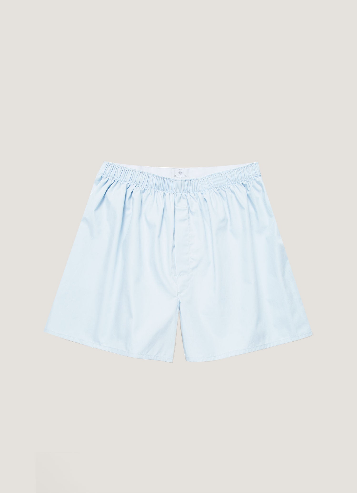 Men's Classic Boxer Short in Plain Blue