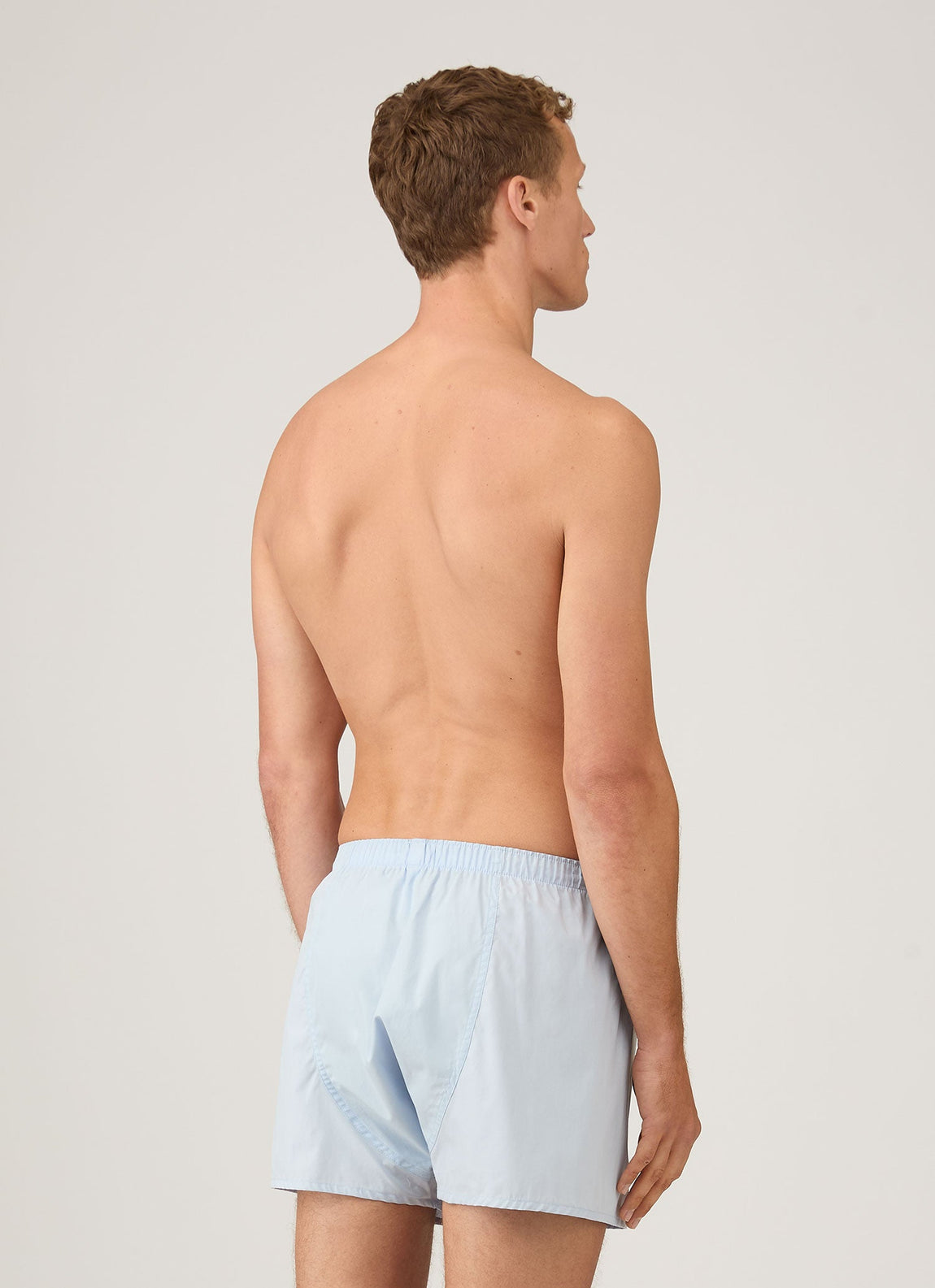 Men's Classic Boxer Short in Plain Blue