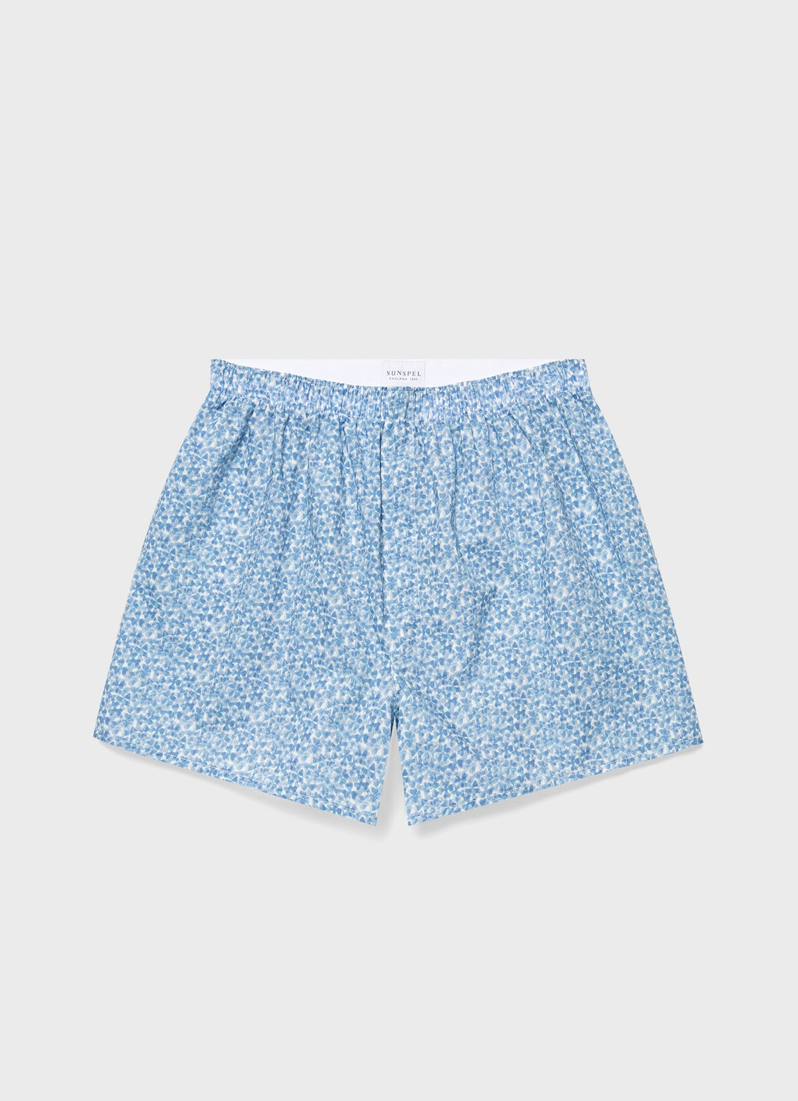 Men's Classic Boxer Short in Liberty Fabric in Blue Cover