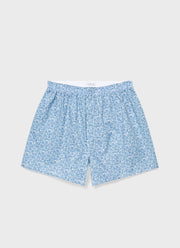 Men's Classic Boxer Short in Liberty Fabric in Blue Cover