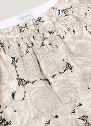 Men's Classic Boxer Shorts in Liberty Fabric in White English Bloom