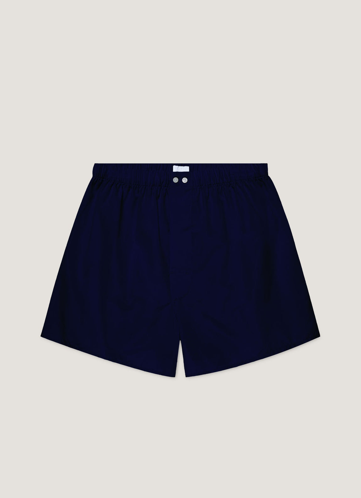 Men's Sea Island Cotton Boxer Short in Navy