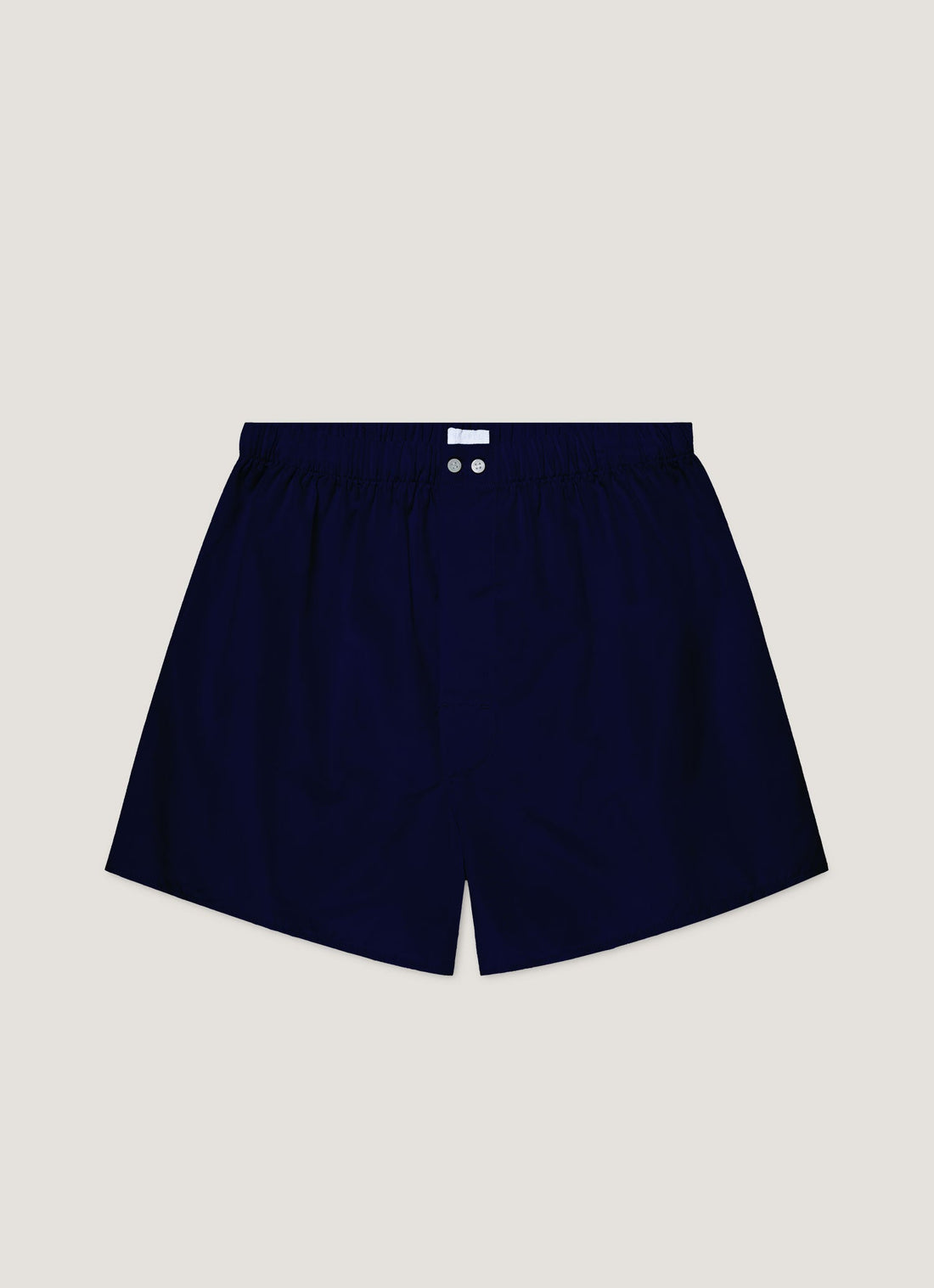 Men's Sea Island Cotton Boxer Short in Navy