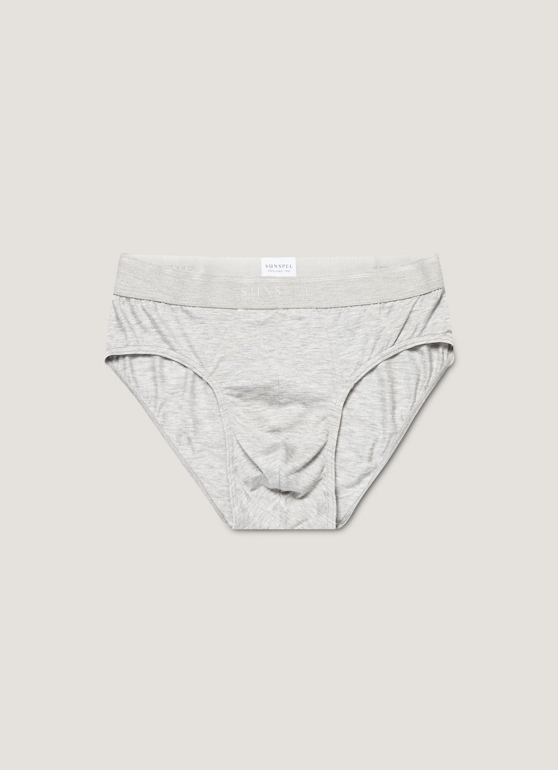 Men's Tencel™ Briefs in Grey Melange