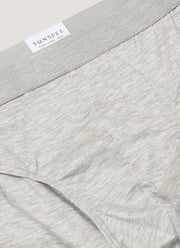Men's Tencel™ Briefs in Grey Melange