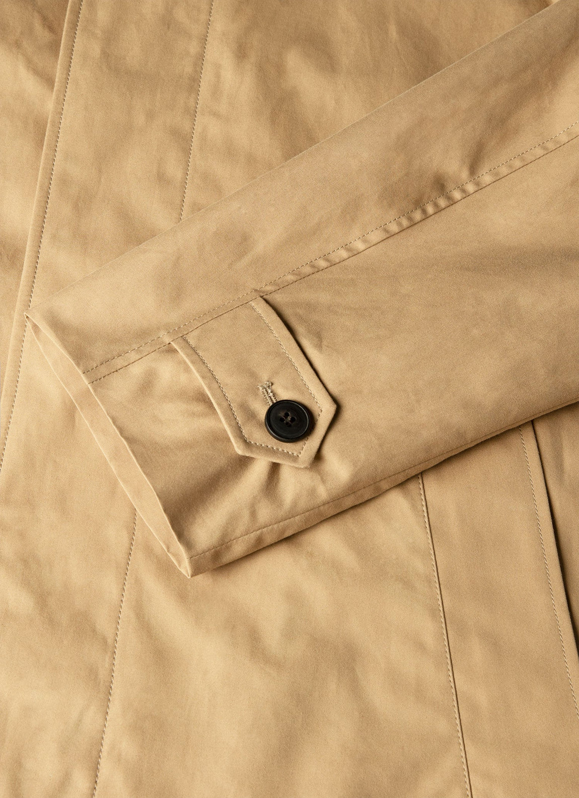 Men's Ventile Mac in Dark Beige