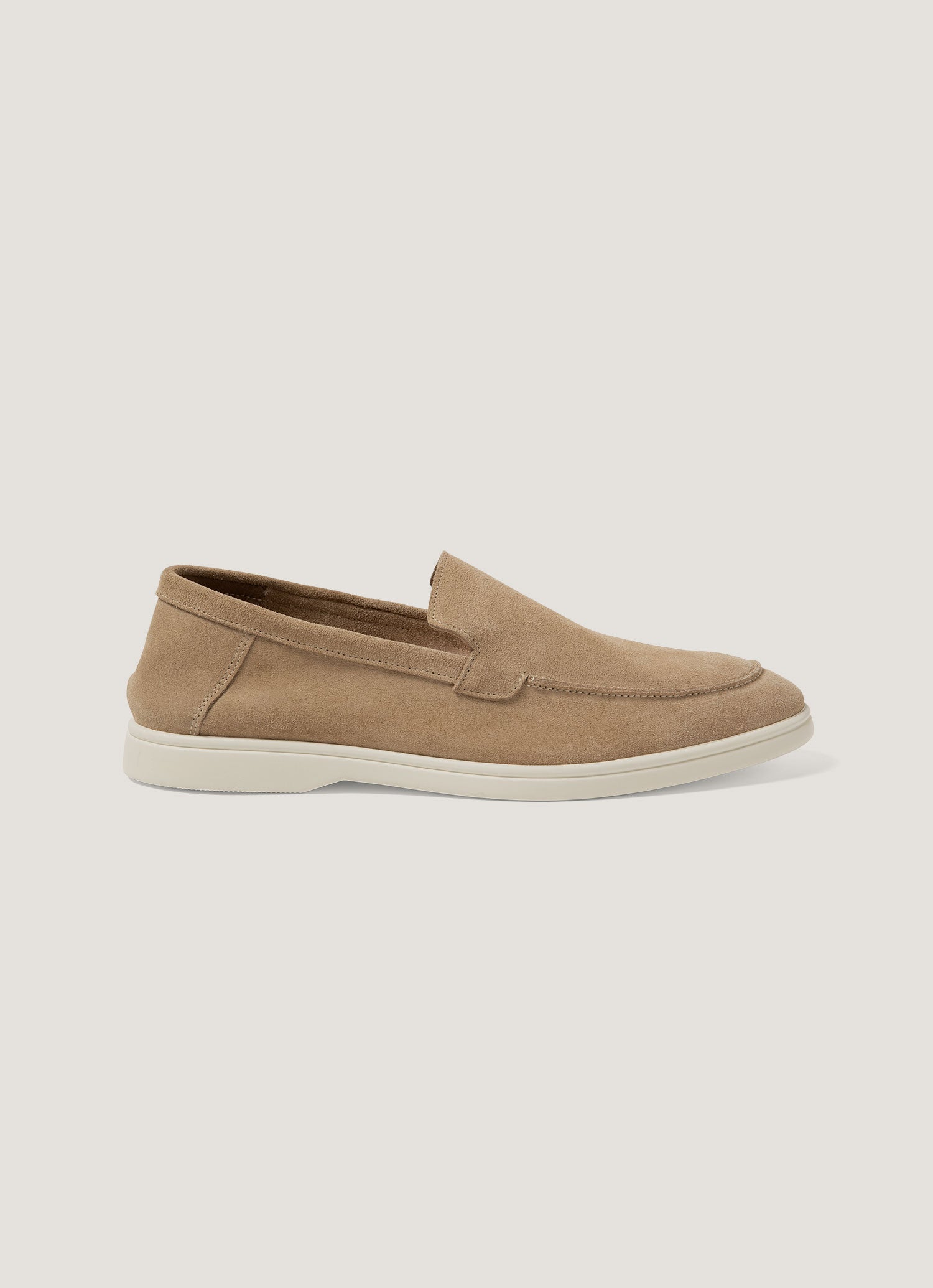 Men's Suede Loafer in Sand