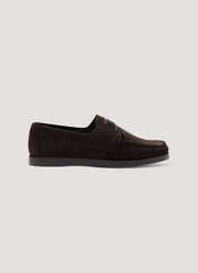 Men's Moccasin in Brown