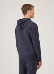 Men's Loopback Zip Hoodie in Navy