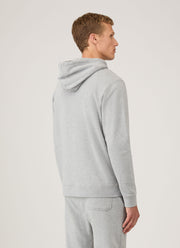 Men's Loopback Hoodie in Grey Melange