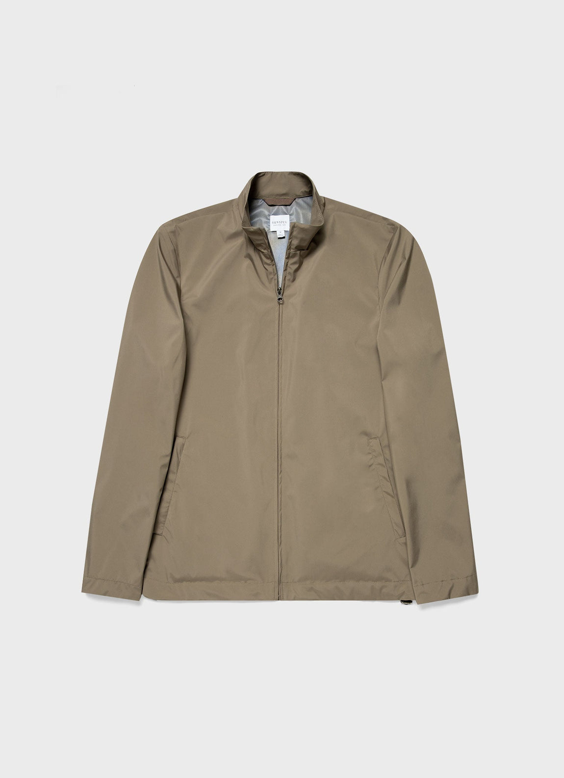 Men's Technical Jacket in Dark Stone