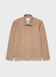 Men's Cord Harrington Jacket in Sandstone