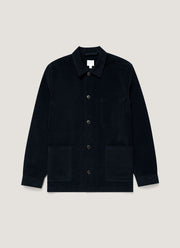 Men's Moleskin Twin Pocket Jacket in Navy