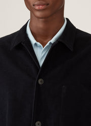 Men's Moleskin Twin Pocket Jacket in Navy