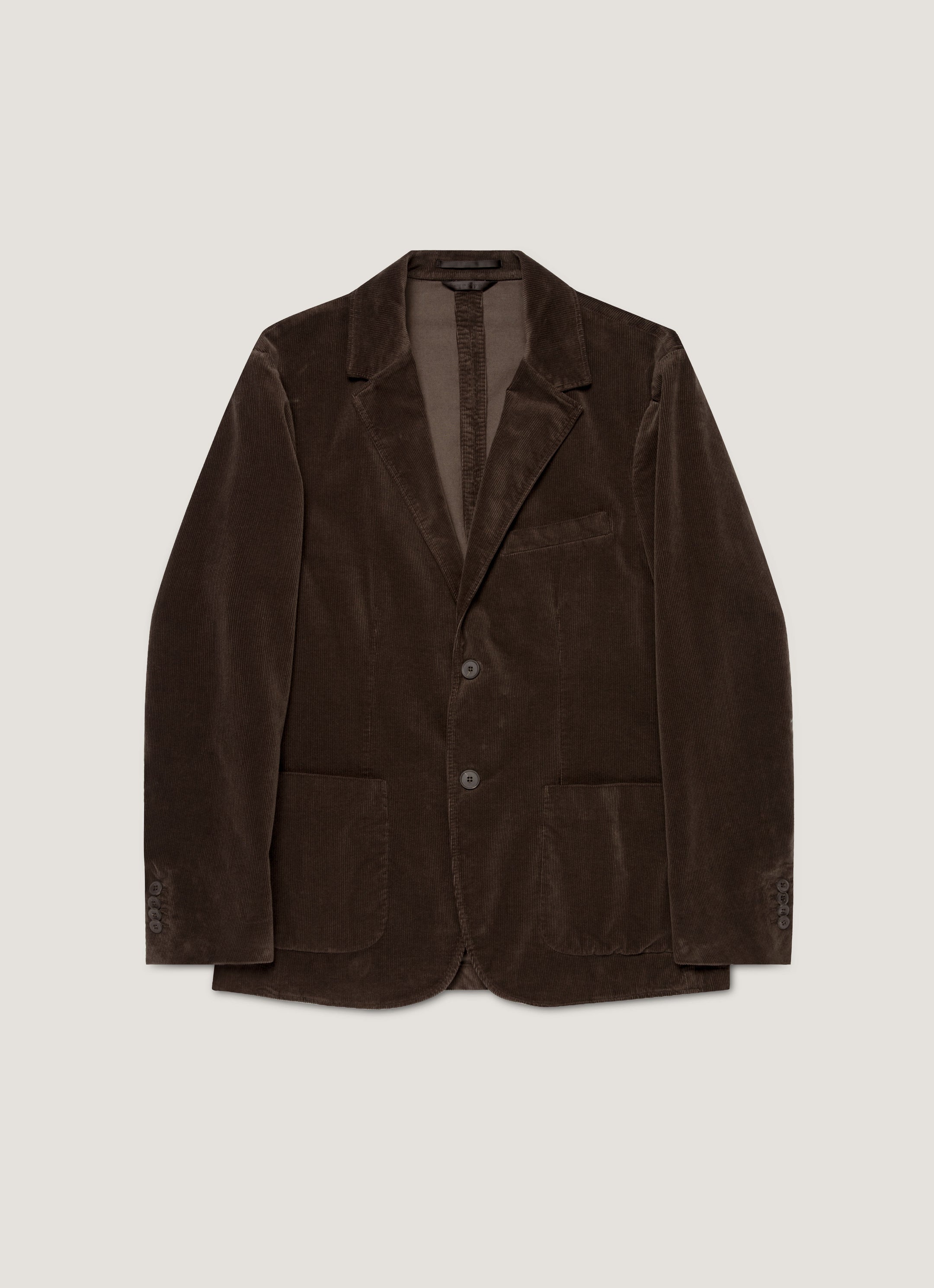 Men's Corduroy Blazer in Coffee