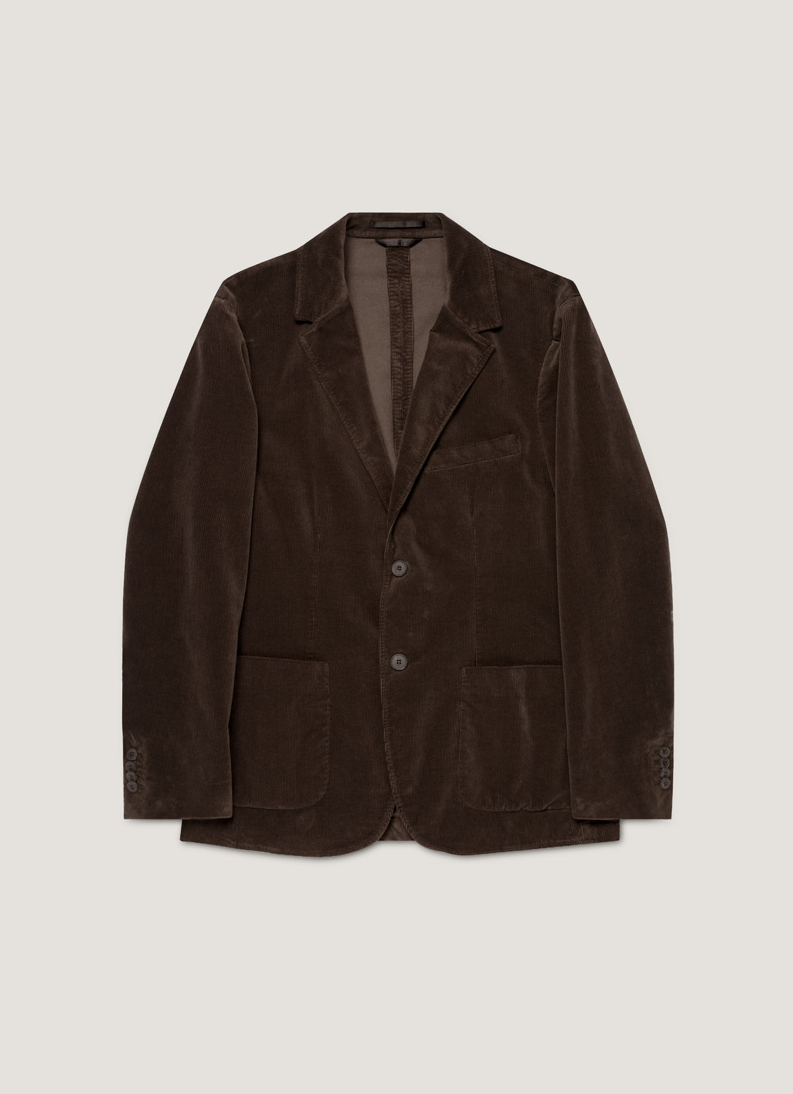 Men's Corduroy Blazer in Coffee