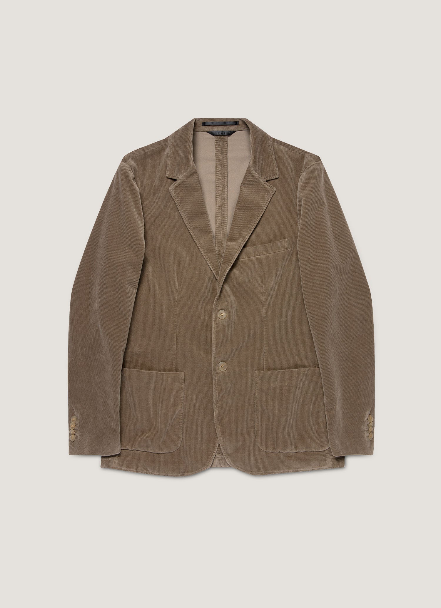Men's Corduroy Blazer in Bark