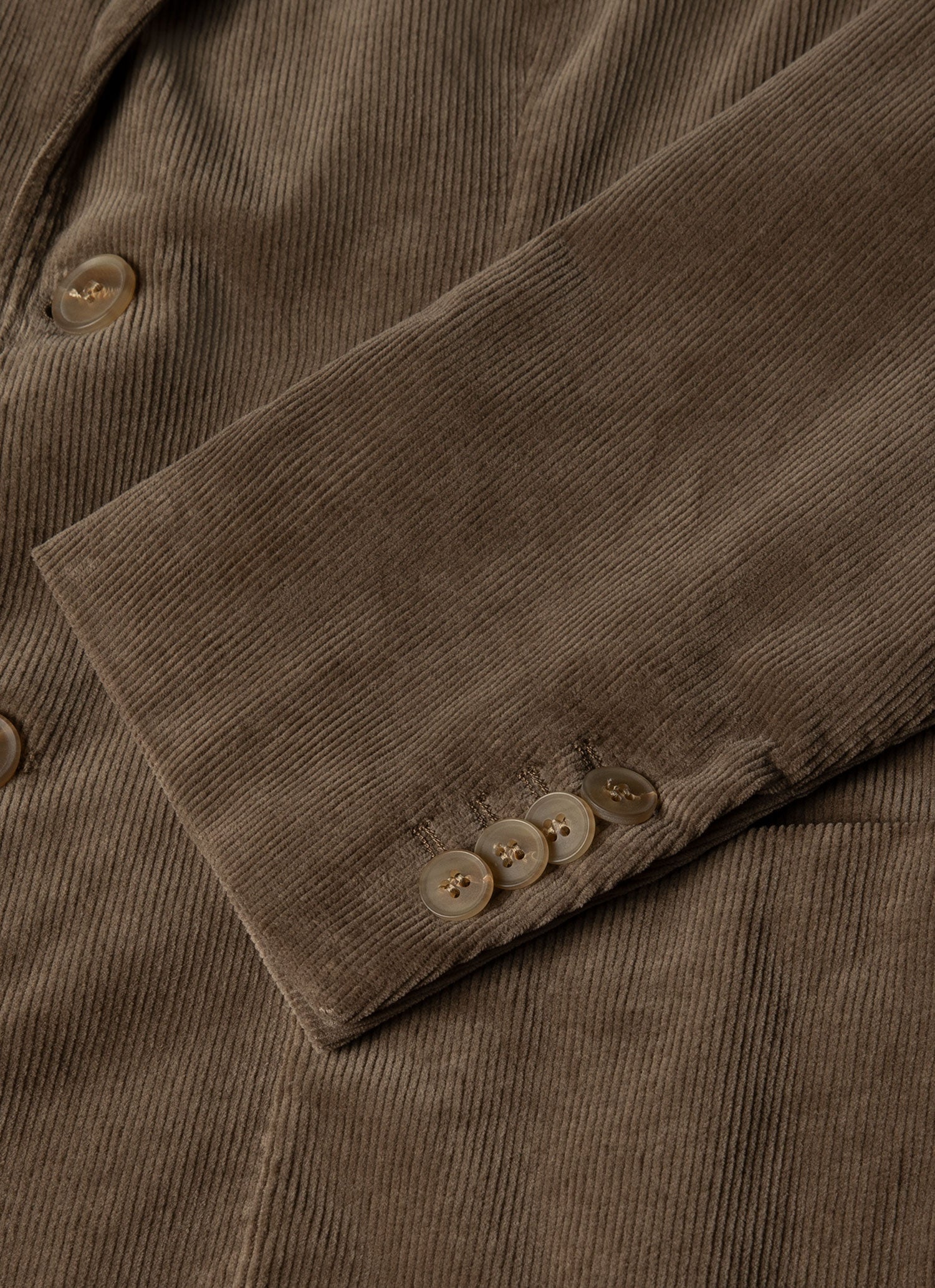 Men's Corduroy Blazer in Bark