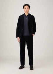 Men's Corduroy Blazer in Navy