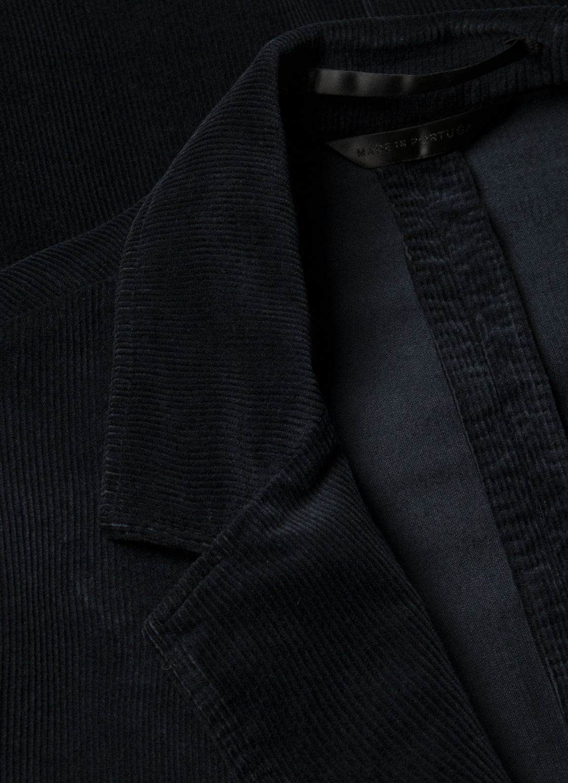 Men's Corduroy Two-Piece Suit in Navy