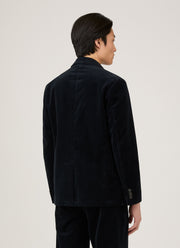 Men's Corduroy Blazer in Navy