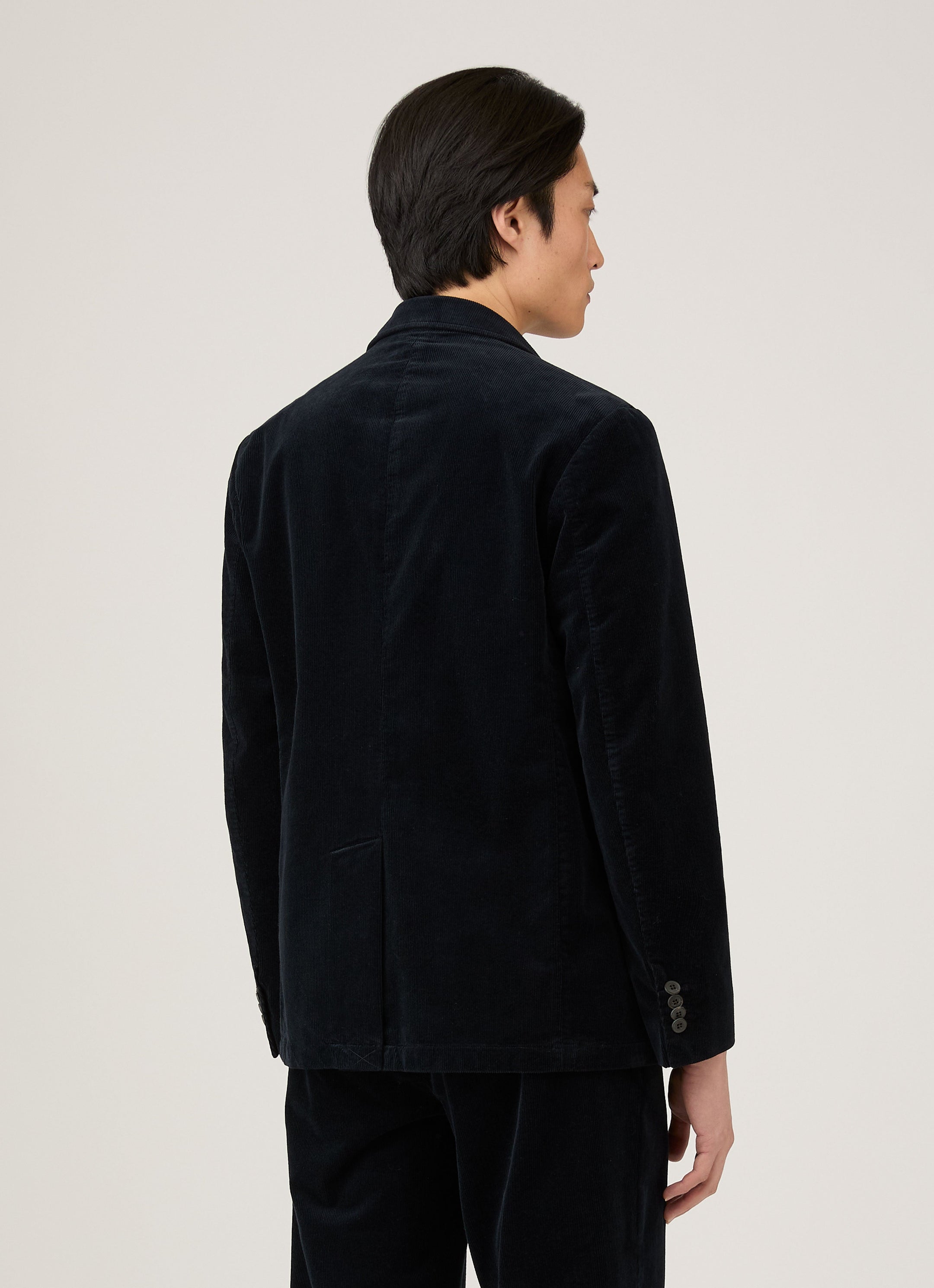 Men's Corduroy Blazer in Navy