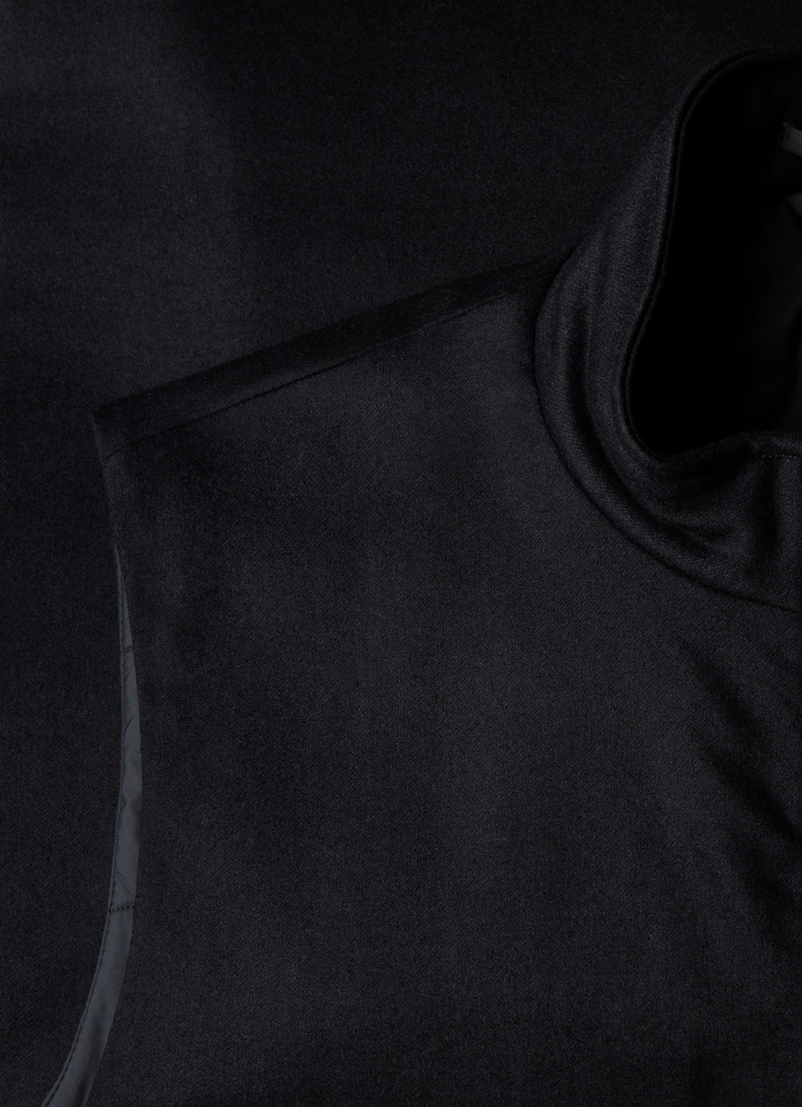 Men's Wool Cashmere Gilet in Navy