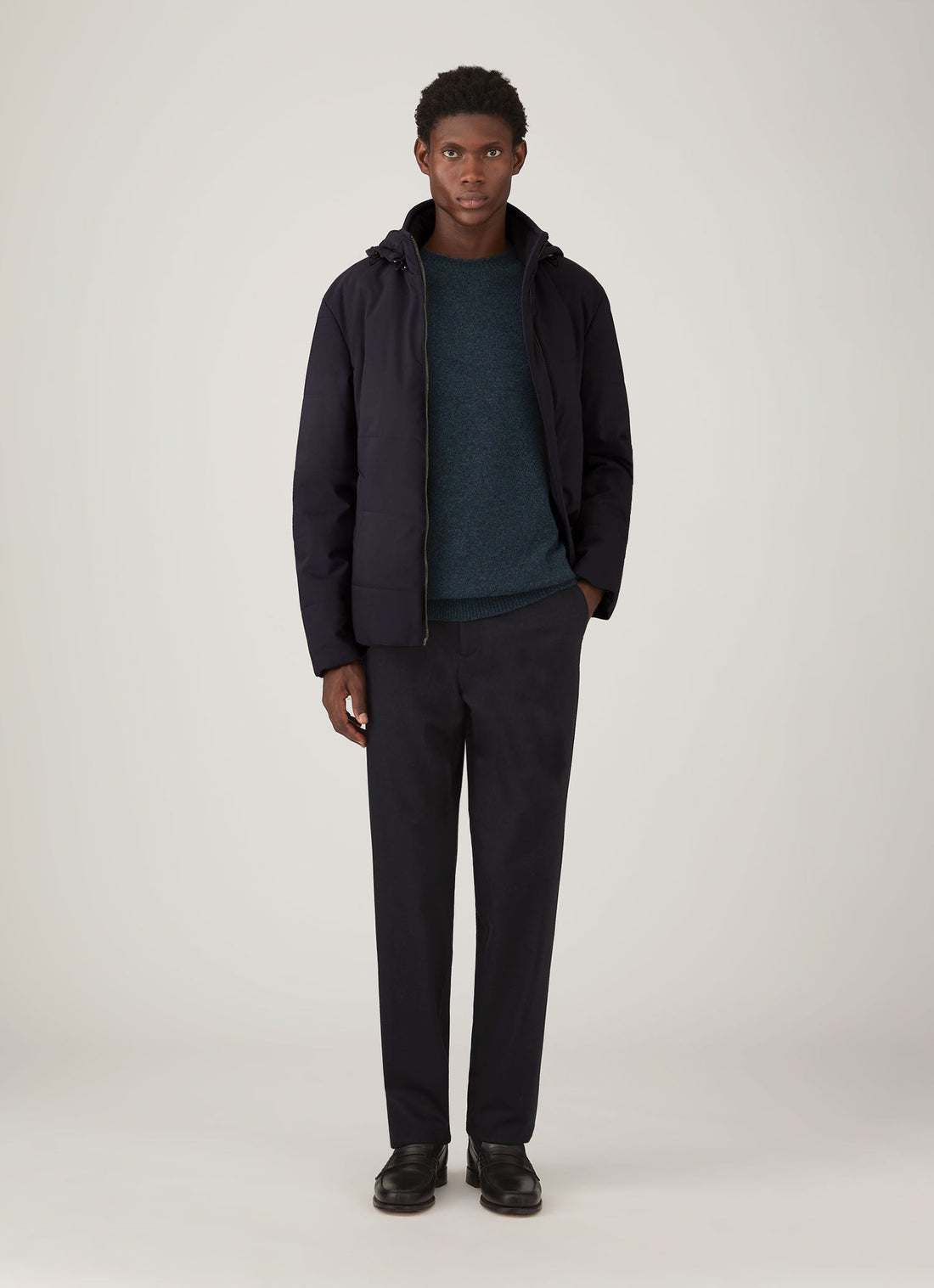 Wool Puffer Jacket