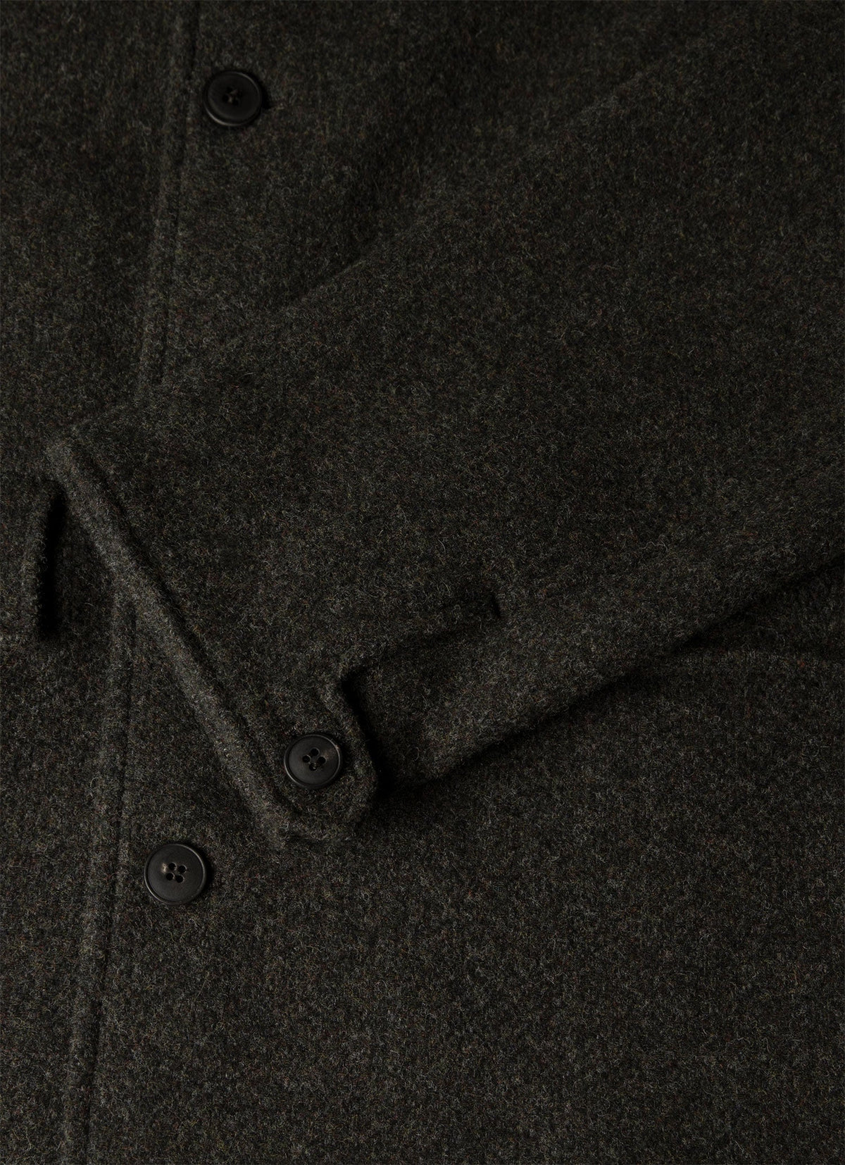 Men's Tweed Field Jacket in Loden Green