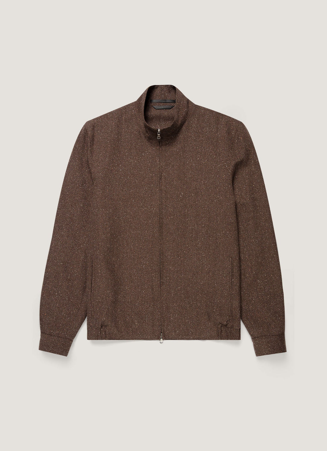 Donegal Tweed Zip Jacket