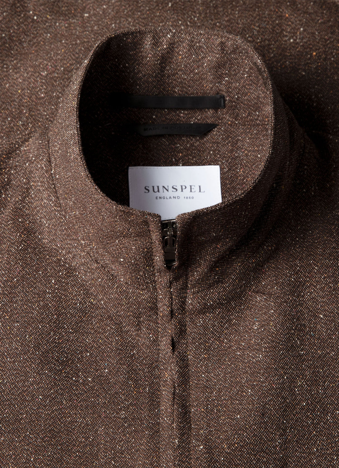 Donegal Tweed Zip Jacket