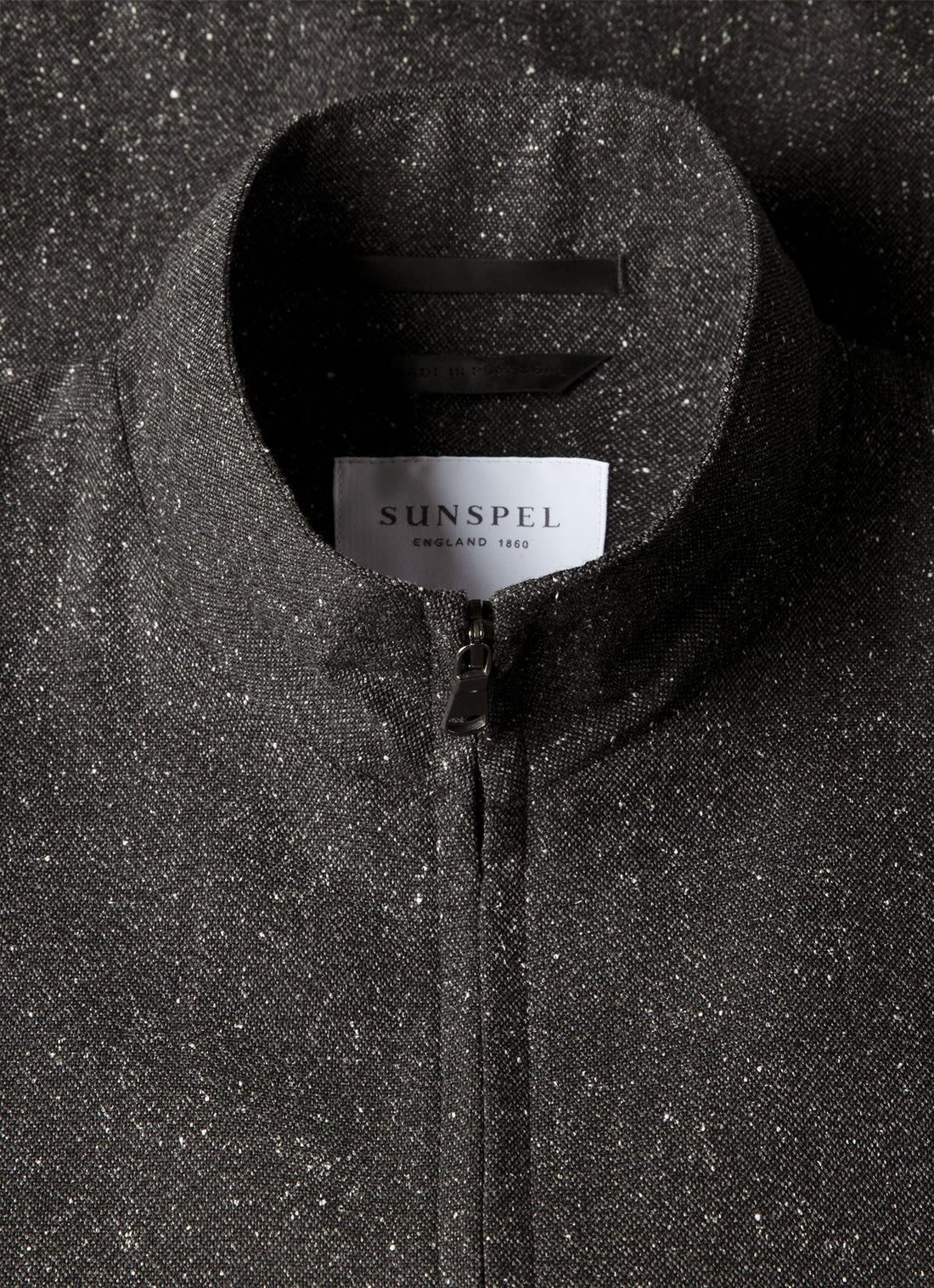 Donegal Tweed Zip Jacket