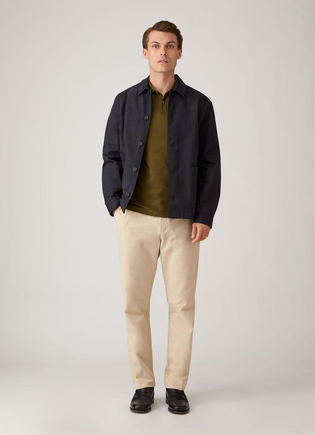 Cotton Drill Chore Jacket