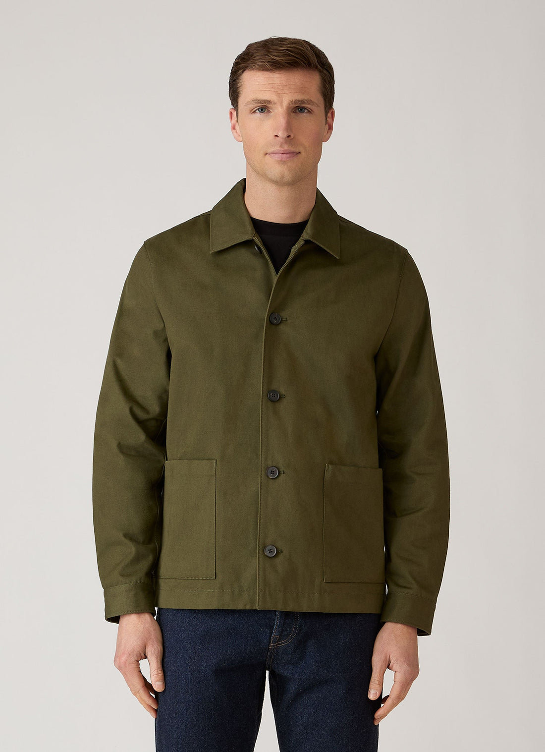 Cotton Drill Chore Jacket