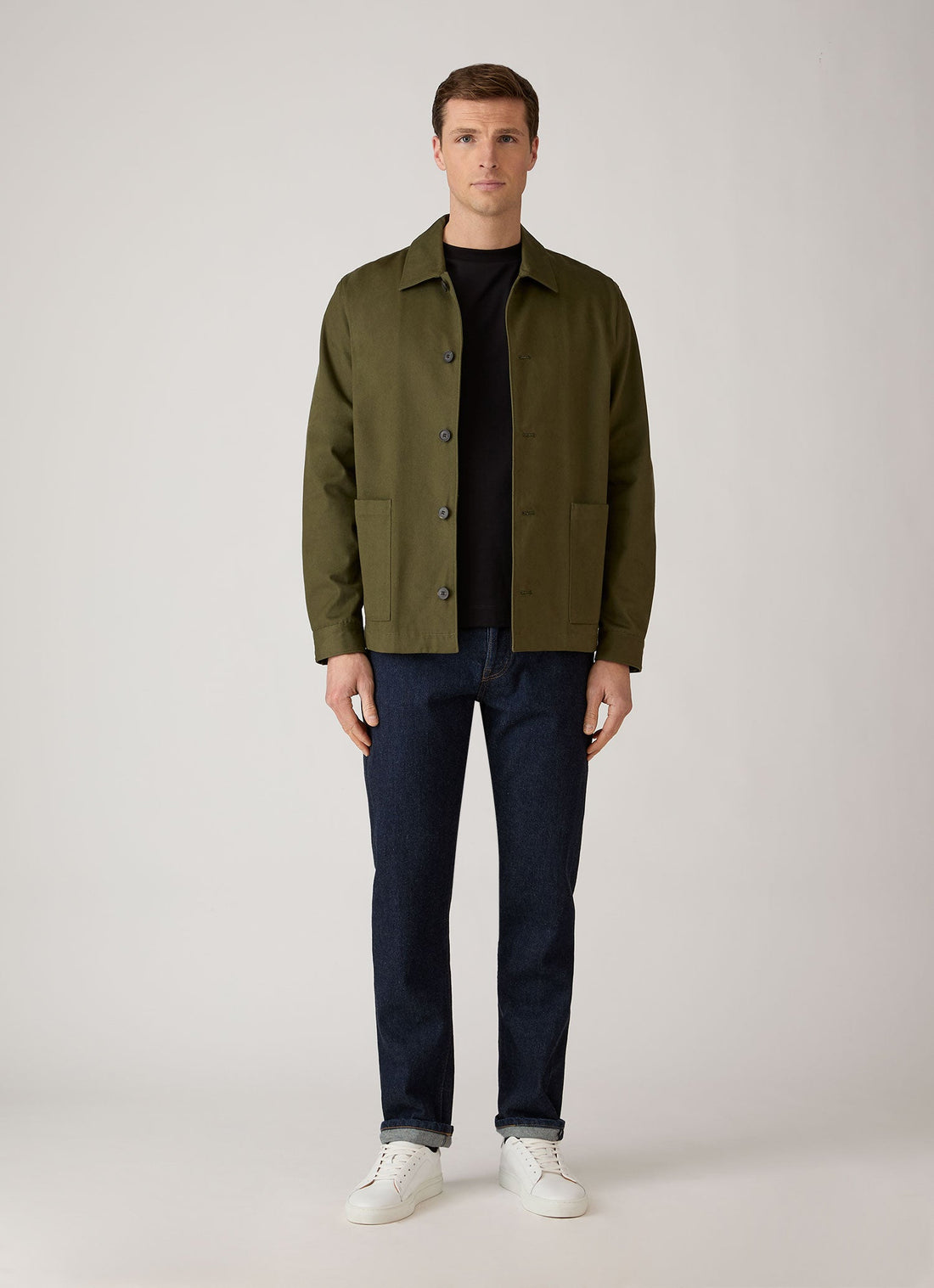 Cotton Drill Chore Jacket