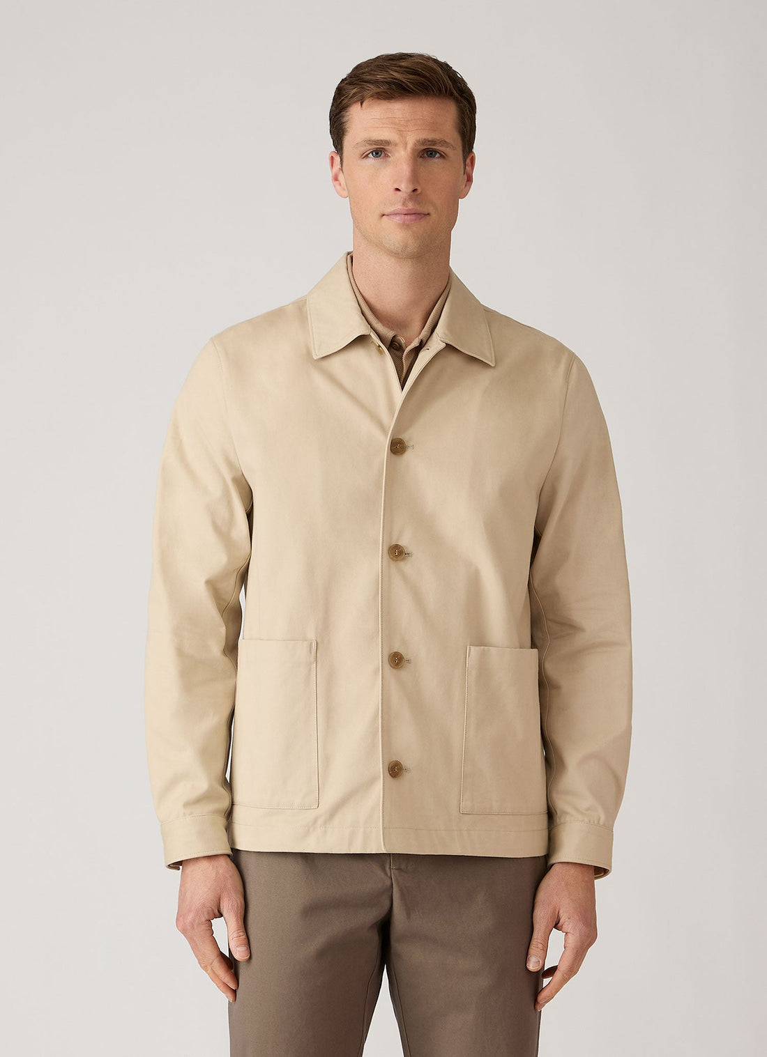 Cotton Drill Chore Jacket