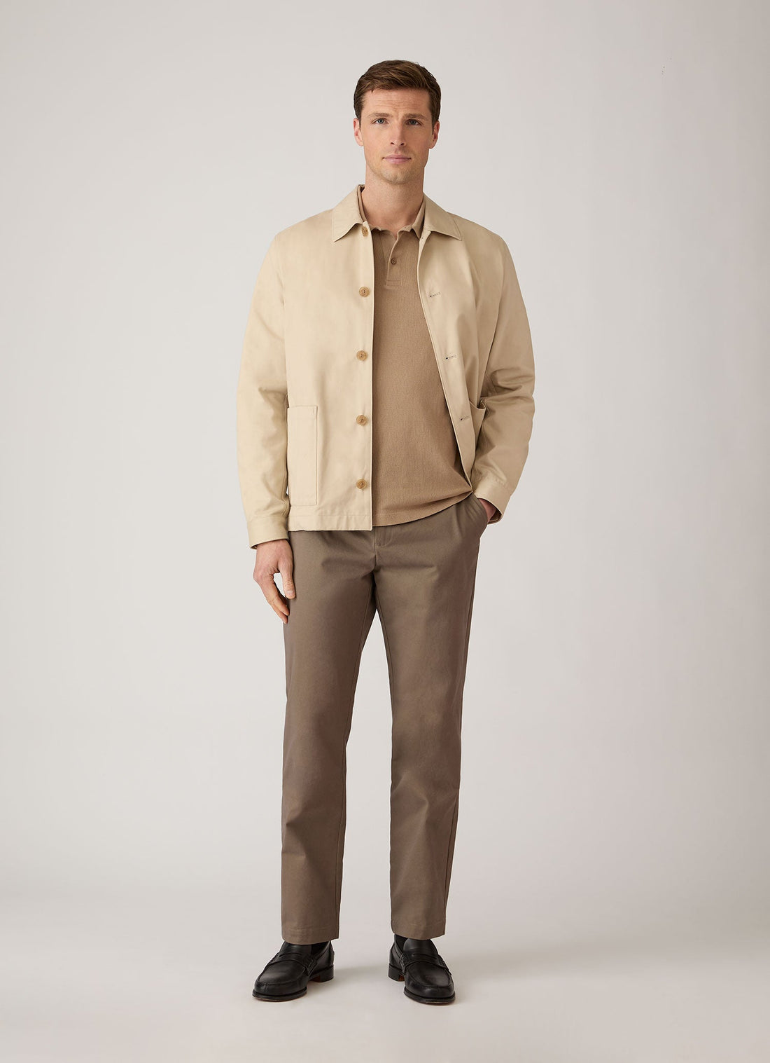 Cotton Drill Chore Jacket