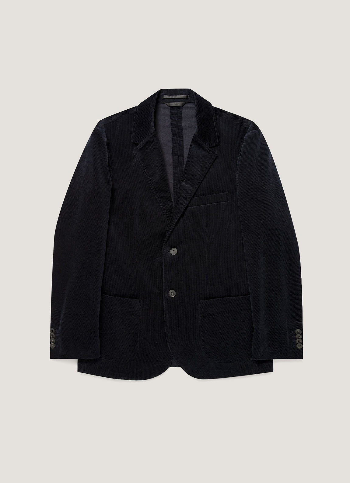 Men's Corduroy Two-Piece Suit in Navy