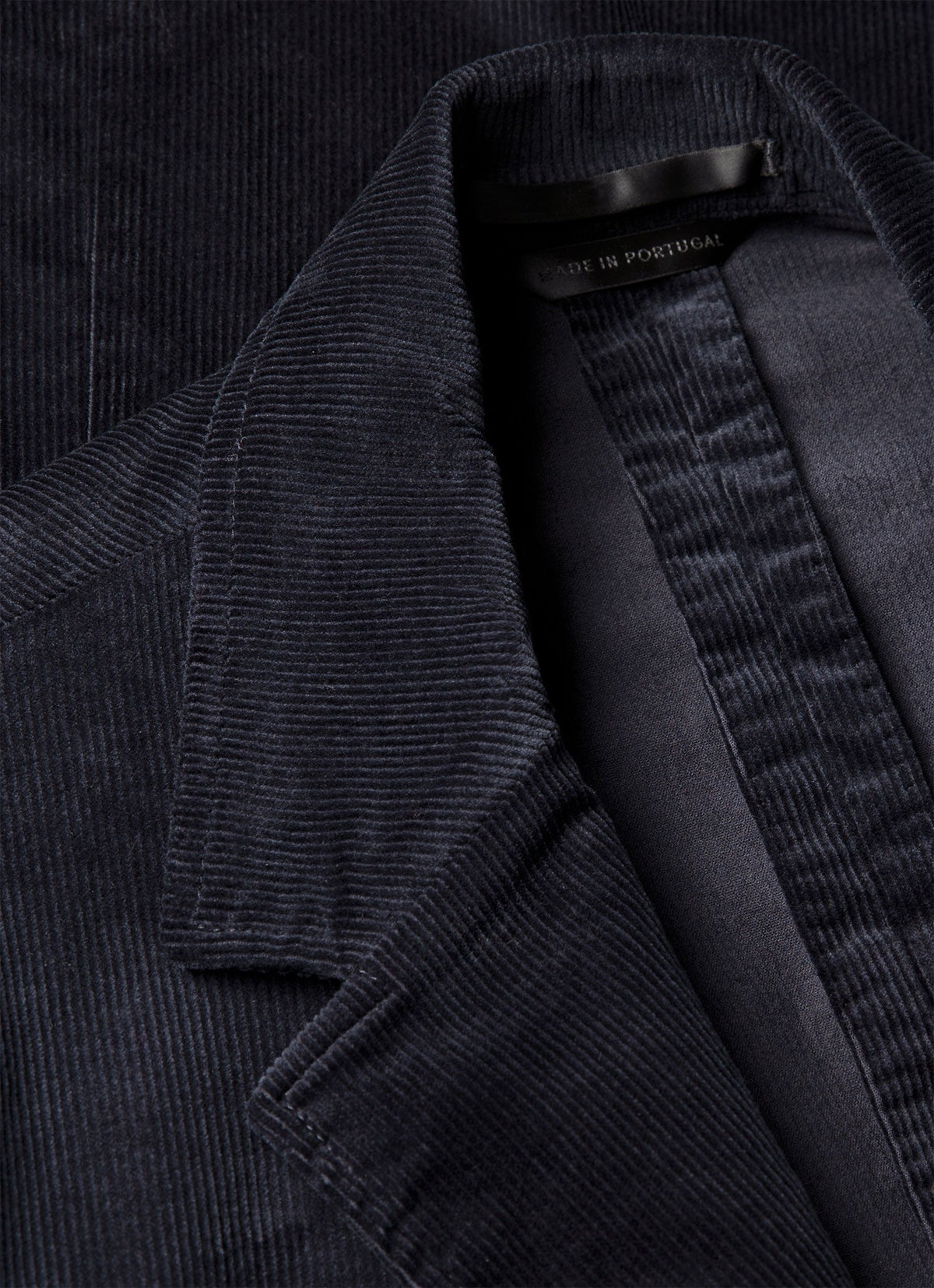 Men's Corduroy Two-Piece Suit in Navy