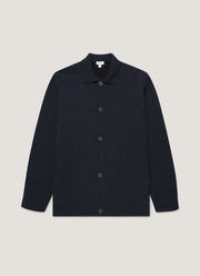 Men's Double Faced Jacket in Navy